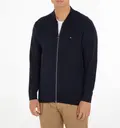 Tommy Hilfiger Interlaced baseball zip through neuletakki