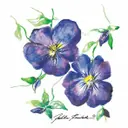 Duni Jukka Rintala 20kpl 24cm 3-krs Viola lautasliina