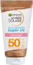 Garnier Ambre Solaire Anti-Dryness super UV aurinkosuojavoide SK50+ 50ml