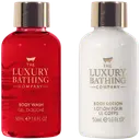 Luxury Bathing Company Mini Body Duo Wild Fig & Cranberry lahjapakkaus