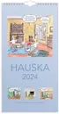 Burde perhekalenteri 2024 Perhekalenteri Hauska paperitaskulla