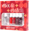 Depend Nail Polish 5-pack kynsilakkasetti 8865