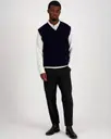 Knowledge cotton apparel Lambswool Vest Knit RWS neuleliivi