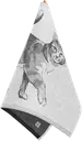 Lapuan Kankurit Teemu Järvi Kissa pyyhe 46x70cm valko-musta