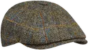 Salon Rocky Gen Harris Tweed flat cap