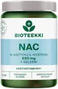 Bioteekki NAC 650 mg + Seleeni ravintolisä 60 tabl.