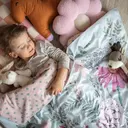 Pentik Kukkakeiju pussilakanasetti 120x160 cm, vaaleanpunainen