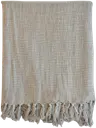 Torkkupeite 130x170 cm beige puuvilla