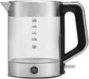 OBH Nordica Venice -vedenkeitin, ruostumatonta terästä lasikannu 1,5L 6418