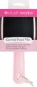 Brushworks curved foot file muotoiltu jalkaraspi