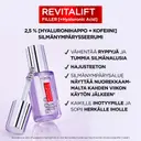 L'Oréal Paris Revitalift Filler 2,5% Hyaluronic Acid + Caffein Eye Serum silmänympärysalueelle 20 ml