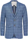 Selected SLHSlim-Crewe blue check blz b bleiseri
