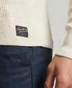 Superdry textured crew neule