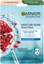Garnier SkinActive Moisture Bomb kosteuttava kangasnaamio kasvoille 28g