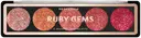 Profusion Cosmetics viiden sävyn glitterpaletti Ruby Gems 4,5 g