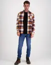 Knowledge cotton apparel Organic Cotton Checked Flannel Shirt GOTS flanellipaita