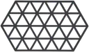 Zone Triangles pannunalunen 24x14 cm, black