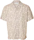 Selected Homme slhrelax-floral shirt ss kauluspaita