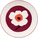 Marimekko Oiva / Unikko lautanen 20,5 cm