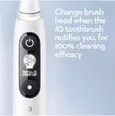 Oral-B Sähköhammasharja iO 6S White Braun-tekniikalla