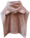 Luin Living lasten ponchopyyhe 1-5 v. Dusty Rose