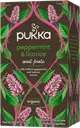 Pukka Yrttitee Peppermint & Licorice 20p