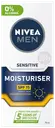 NIVEA MEN 75ml Sensitive Moisturiser SK15 -kasvovoide