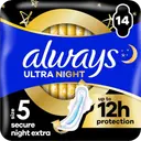 Always Ultra Secure Night Extra S5 with wings terveysside