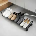 Yamazaki kenkäteline pyörillä Tower musta