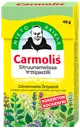Carmolis Sitruunamelissa yrttipastilli, sokeriton 45 g