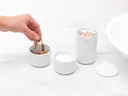 Brabantia ReNew säilytyspurkit 3 kpl white