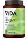 Vida kalaöljyvalmiste Vahva Omega-3 + A- ja E- vitamiinit, 100 kaps/72 g