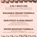 MOIRA Sculpt & Glow Duo Stick varjostus- ja korostuspuikko 6 g + 5,2 g