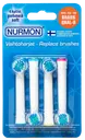 NURMON Vaihtoharjat 4 pehmeä, Oral-B yhteensopivat