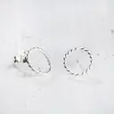 Cailap Hopeakorvakorut pyöreä punos