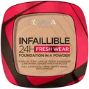L'Oréal Paris Infaillible 24H Fresh Wear Foundation in a Powder Meikkipuuteri Neutral Undertone 30 ml
