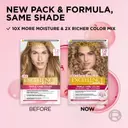 L'Oréal Paris Excellence Creme 7.31 Golden Beige Blonde Tummanvaalea kultatuhka kestoväri 1 kpl