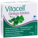 Vitacell Ginkgo biloba Neidonhiuspuu-uutekapseli 60 kaps