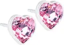 Blomdahl Heart Light Rose korvakorut 6 mm