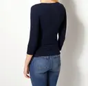 M&S Cotton Fitted 3/4 Sleeve Trikoopusero