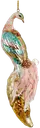 Shishi Riippukoriste Lasiriikinkukko 18cm pastelli/ kulta