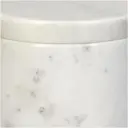 Kersten Purkki marmori valkoinen 10x10x10cm