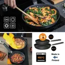 Fiskars Hard Face paistinpannusetti 24cm+28cm