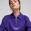 Puma Classics+ half zip polo crew