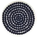 Marimekko Räsymatto Lautanen 20cm tummansininen/valkoinen