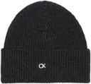 Calvin Klein Chunky rib ck metal beanie