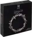 House valokranssi 30 cm 80 led hopea