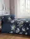Laura Ashley Rosemore pussilakanasetti 150x210+50x60cm midnight