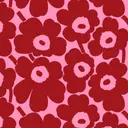 Marimekko Mini Unikko pinkkipinkki lautasliina 20kpl/24cm