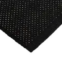 NOKOHOME Laituri puuvillamatto 200x290 cm musta